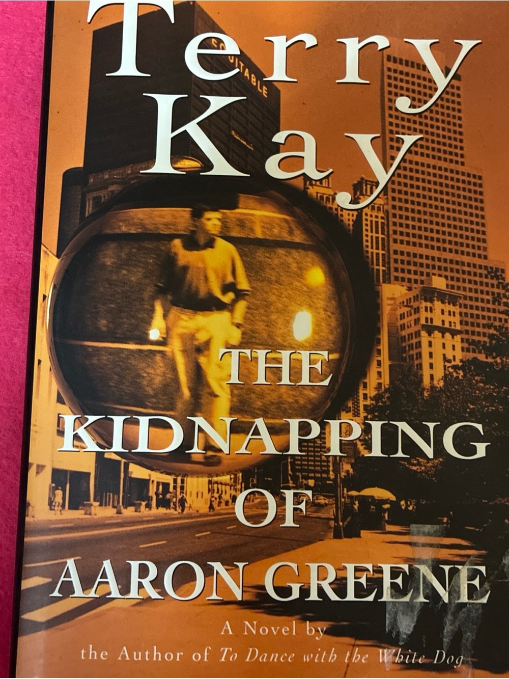 The Kidnapping of Aaron Gregory by Terry Kay - Orange/Brown Hardcover
